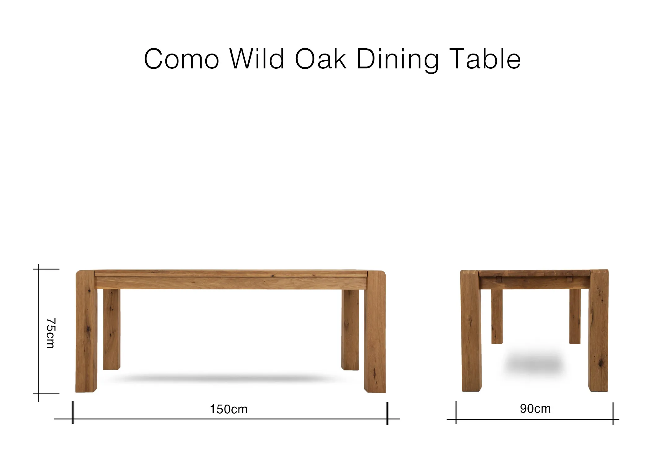 A lifestyle image of the Como dining table and bench with seat and dining chairs and sideboard all from EZ Living Furniture