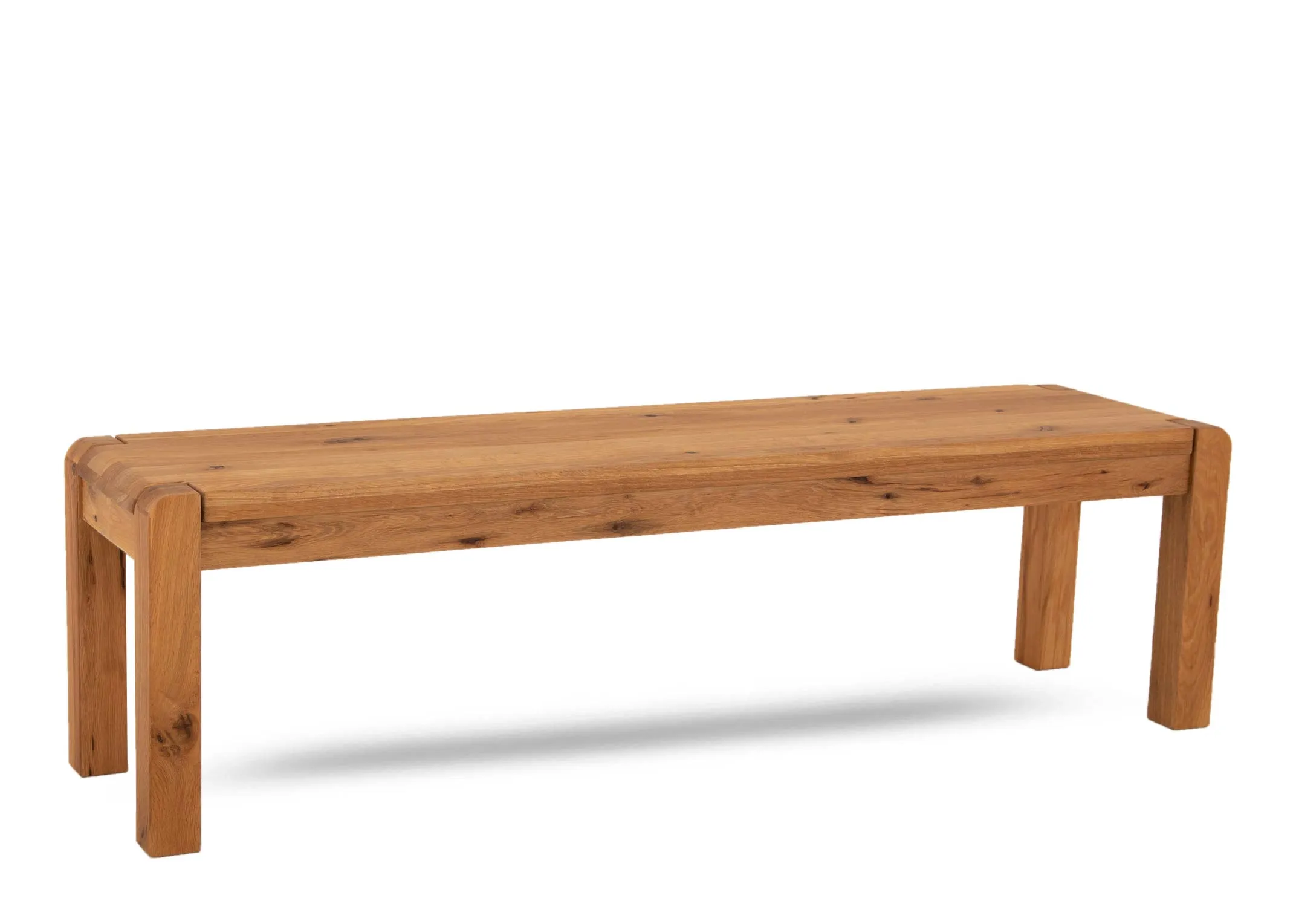 120cm Wild Oak Dining Bench Como EZ Living Furniture