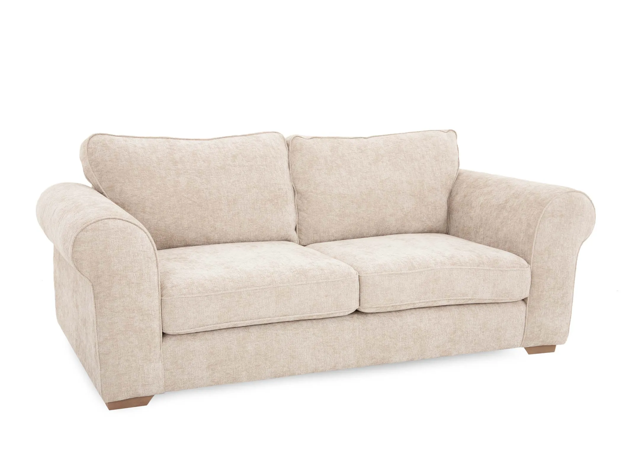 Large Cream Highback Sofa - Hayden