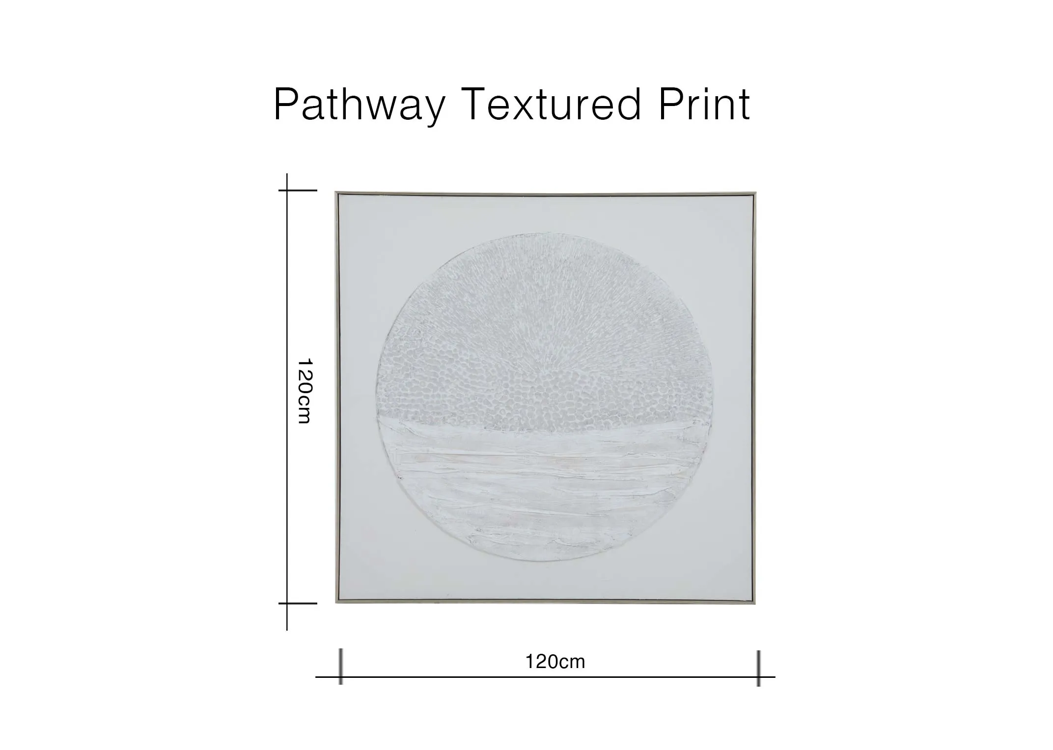 A lifestyle image of the Denver fabric sofa with PAthways pictrue and Nova bookcase.