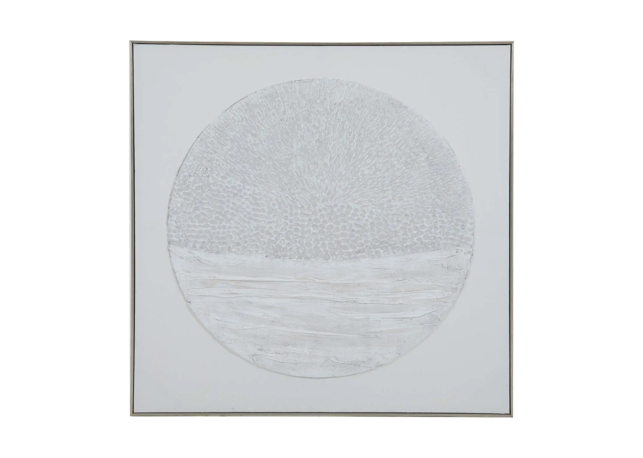 120cm x 120cm Framed Canvas - Pathway