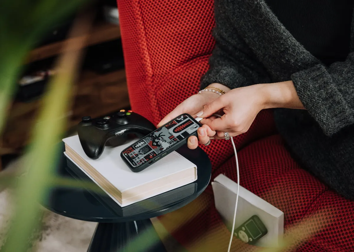 A dimension image of the Sonic Red Gaming Chair with 107cm x 97cm x 87cm