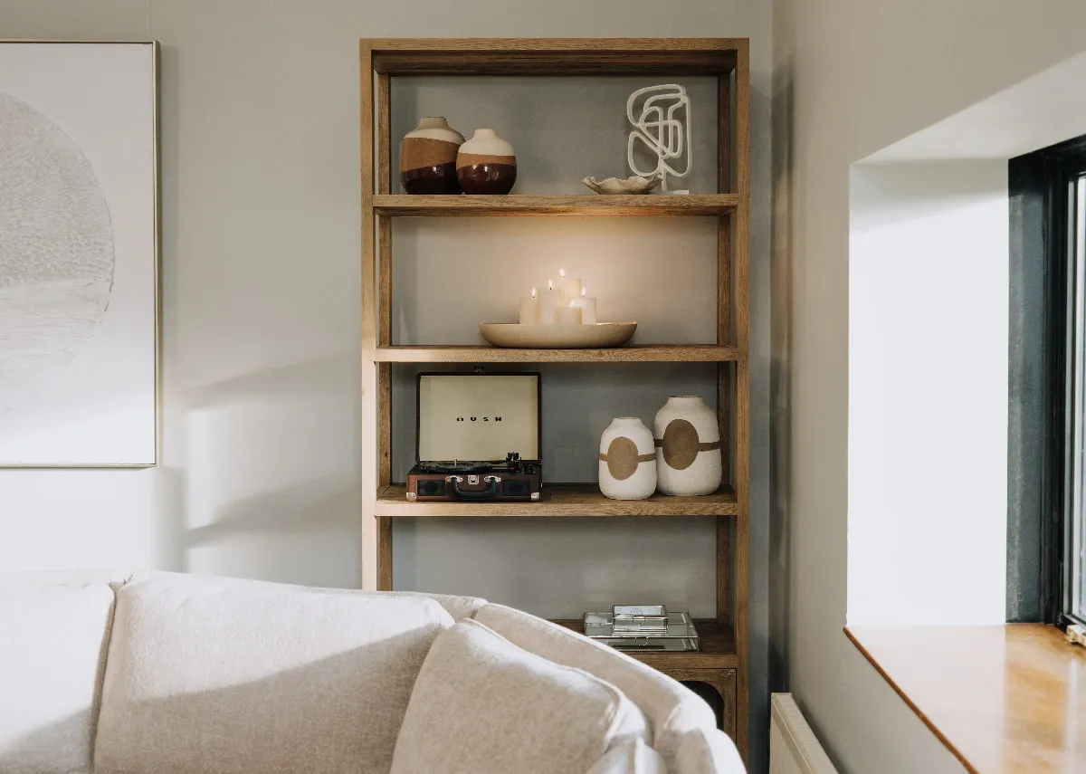 Large Light Brown Dish - Anzio