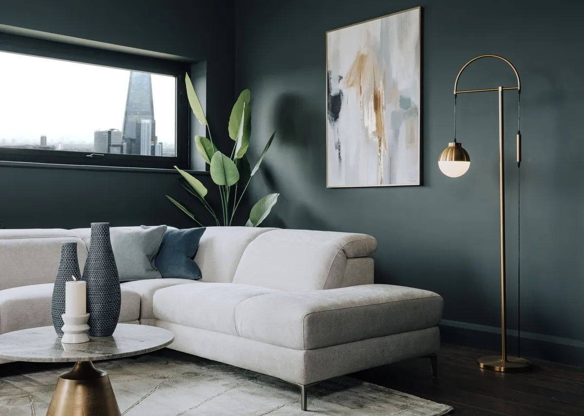 Gold Floor Lamp - Casper