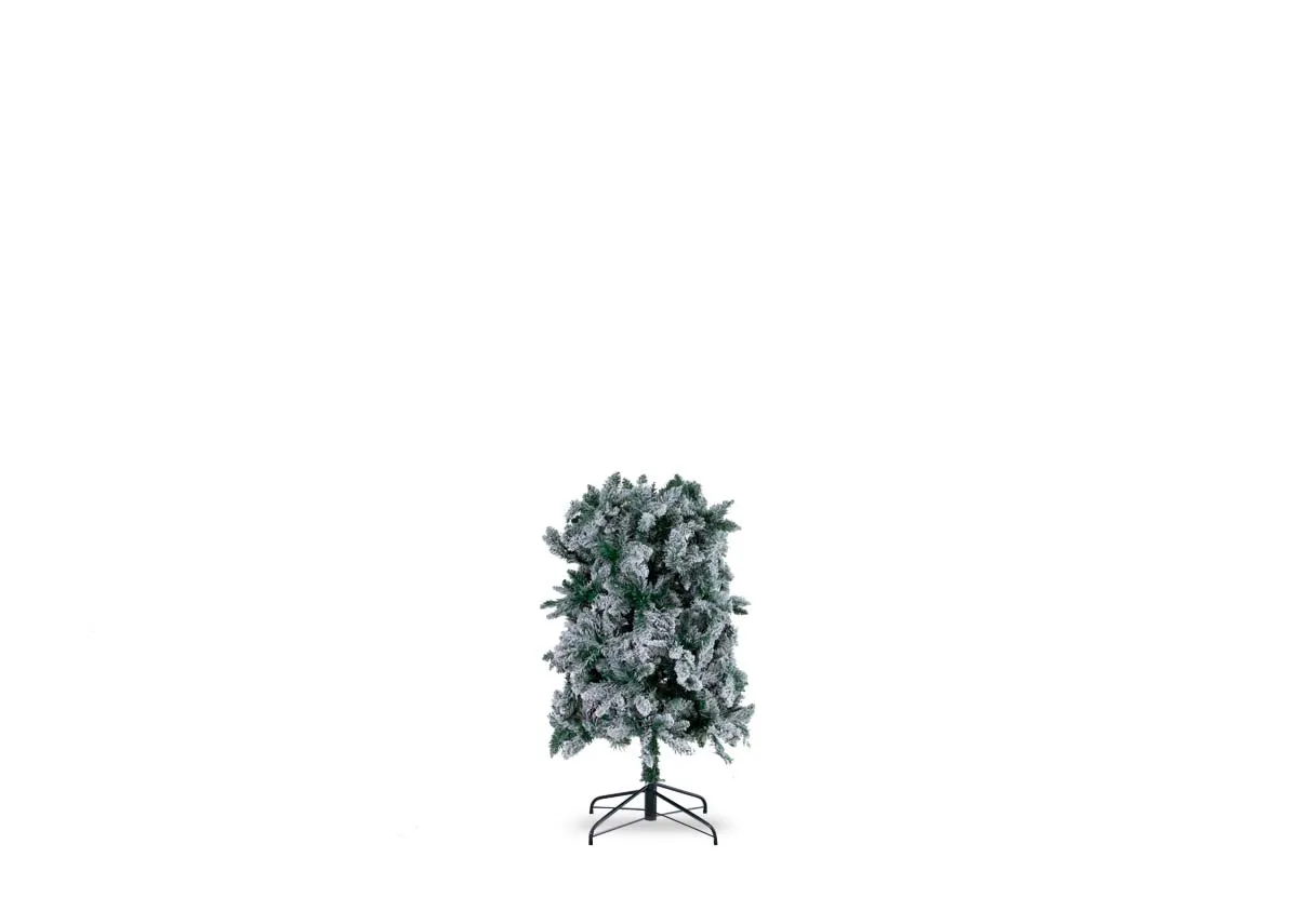 An 8ft artificial white Christmas tree from EZ Livings Noble range.