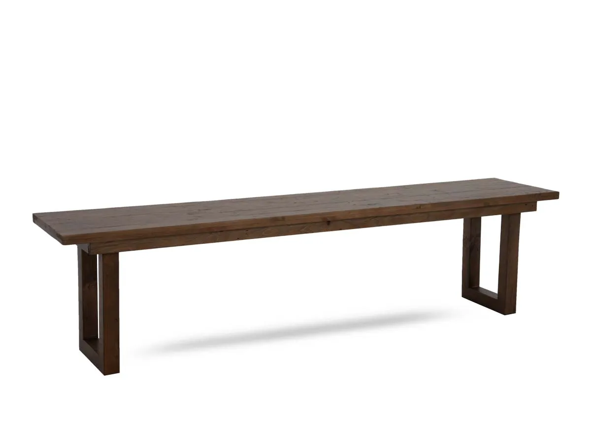 180cm Cashew Reclaimed Dining Bench - Ladder