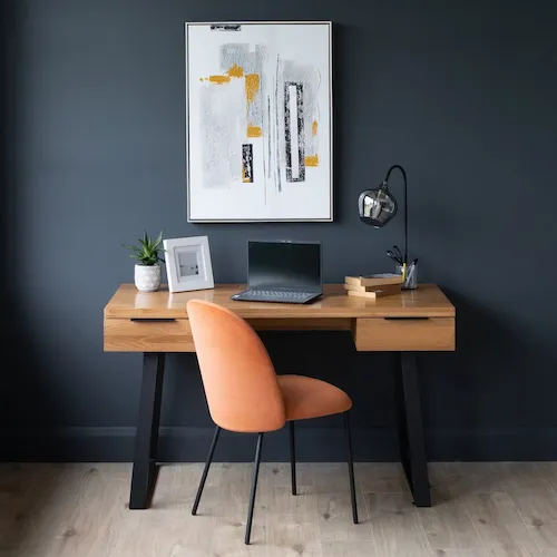 Mila oak and metal legs from EZ Living Furniture.