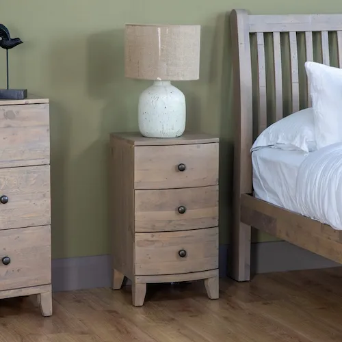 Renzo Table Lamp with neutral shade and textured base from EZ Living Furniture.