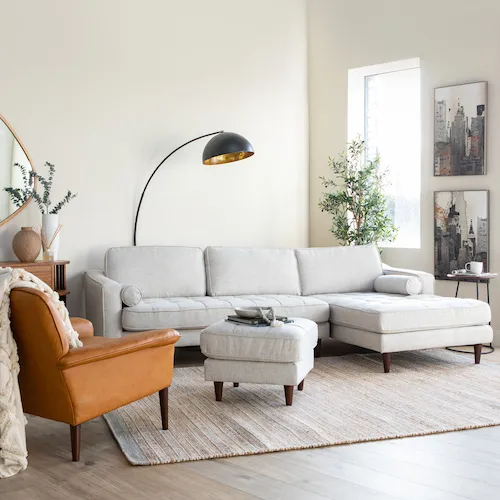 Genoa chaise sofa from EZ Living Furniture.