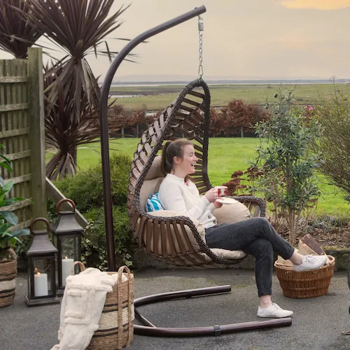 Bali egg chair from EZ Living Furniture.