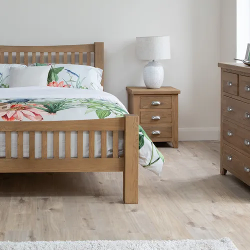 Barna bedside locker from EZ Living Furniture.