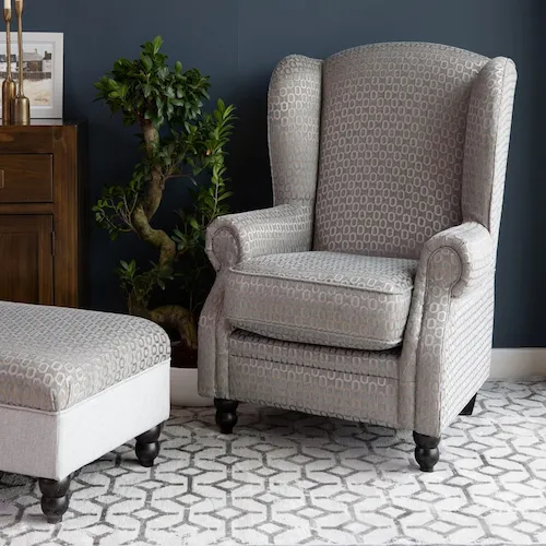 Evelyn Wing Chair from EZ Living Furniture.