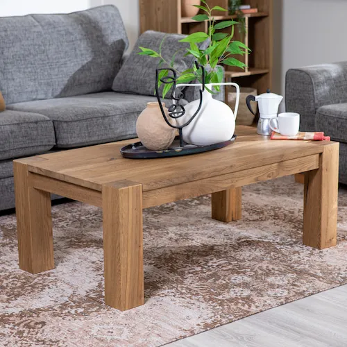 Vintage Oak Coffee Table from EZ Living Furniture. 