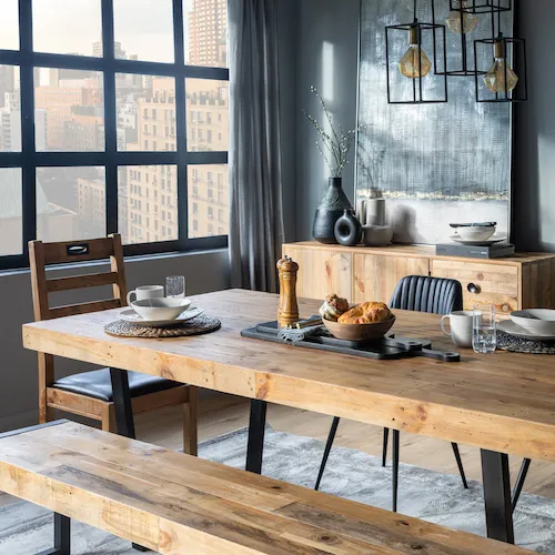 San Francisco Pine Dining Table from EZ Living Furniture.