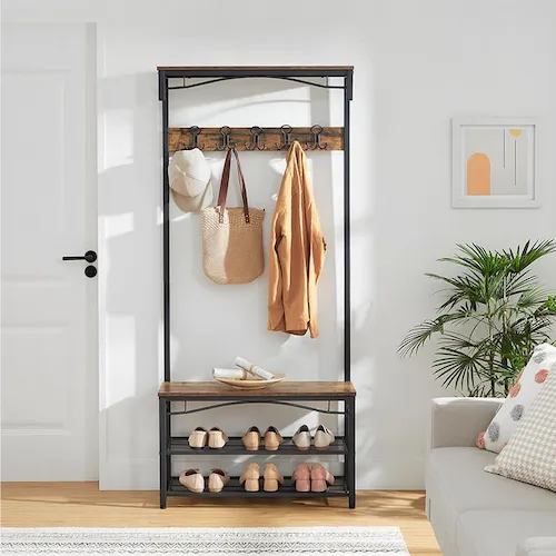 Grimm Shoe Rack & Bench from EZ Living Furniture.