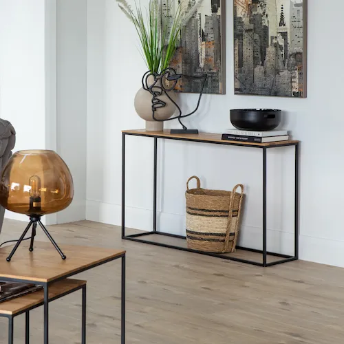 Aston Oak Console Table from EZ Living Furniture.
