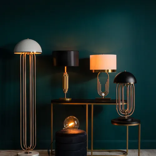 A group of lamps and lighting from EZ Living Furniture.