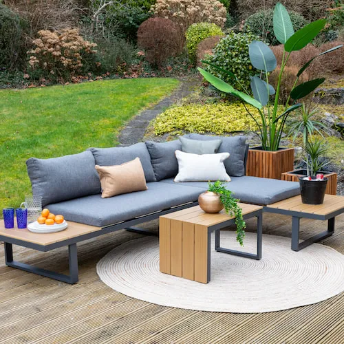 Alicante 3 Piece Garden Lounge Set from EZ Living Furniture.