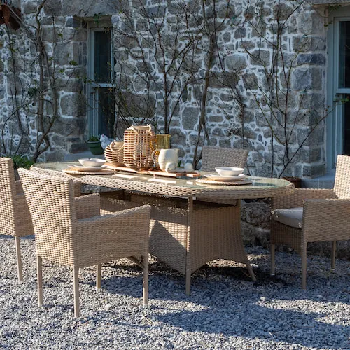 Seville Oval Table and Chairs from EZ Living Furniture.