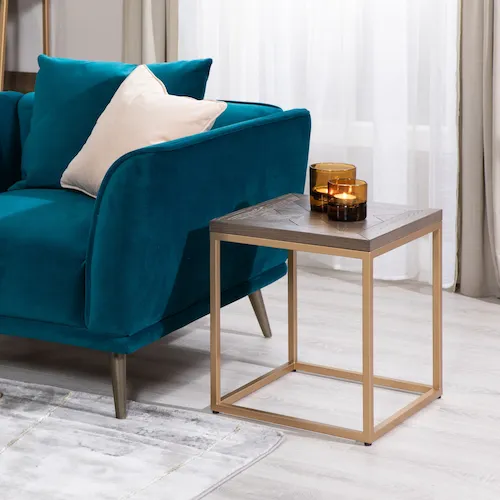 Greenwich Dark Oak Lamp Table from EZ Living Furniture.