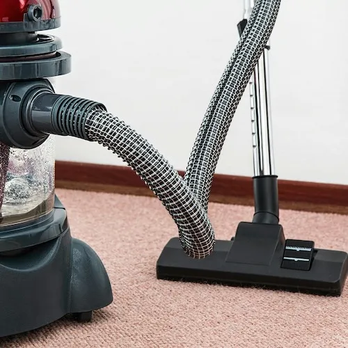 Professional rug cleaning.