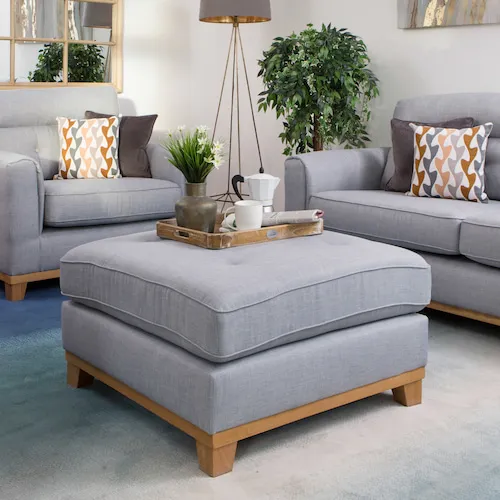 Carlotta Pouffe from EZ Living Furniture.