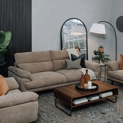 Pippa Beige Sofa at EZ Living Furniture.