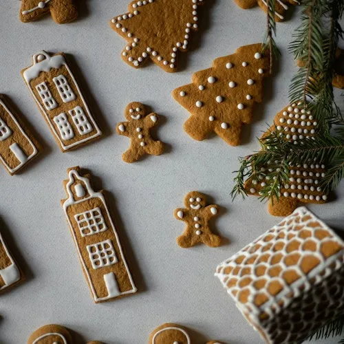 Gingerbread men.