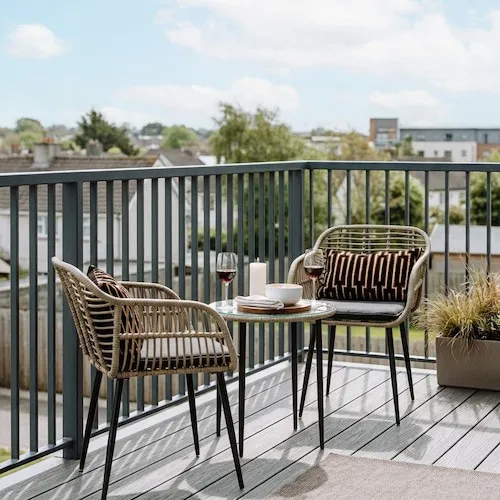 Menorca Bistro Set 2 Chairs & 1 Table at EZ Living Furniture.