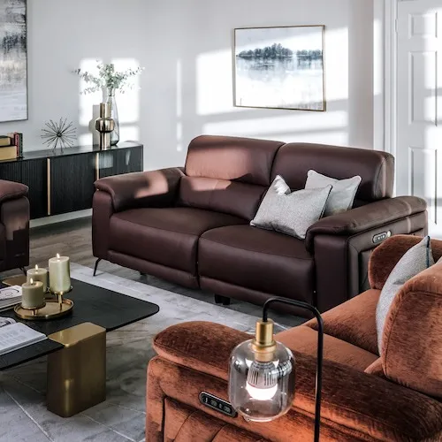 Paige 2 Seater Power Recliner Sofa at EZ Living Furniture.