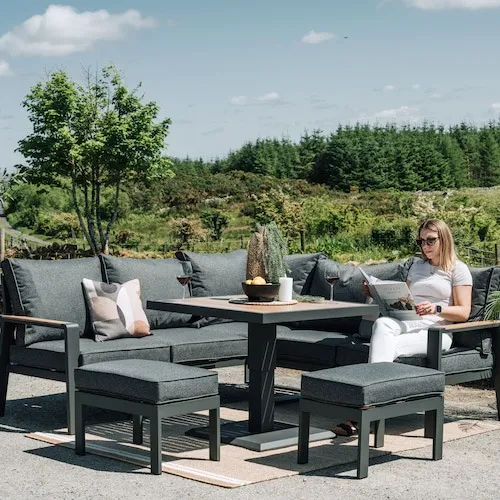 Soho Corner Garden Lounge Set at EZ Living Furniture.