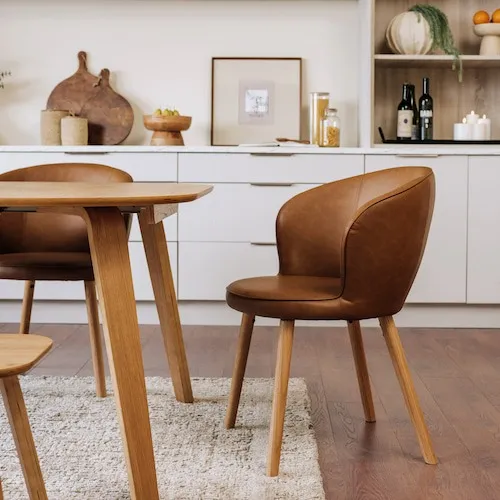Gain Brown Dining Chair at EZ Living Furniture.
