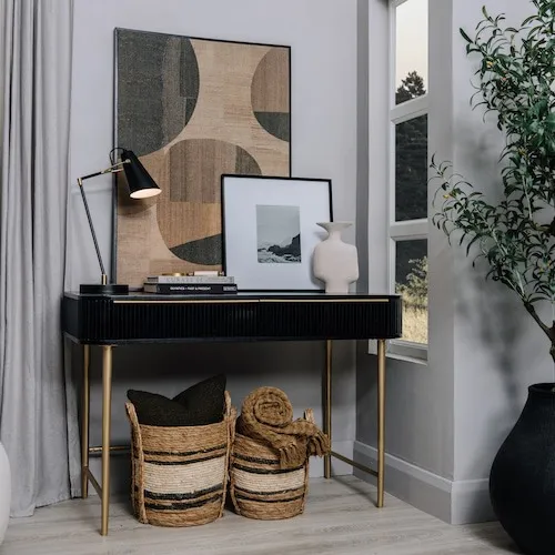Rego Console Table Office Desk at EZ Living Furniture.