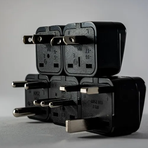 Chargers from different countries