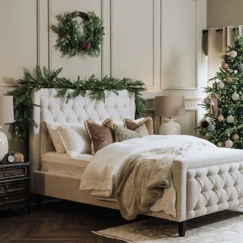 Quiet Luxury Christmas Theme at EZ Living Furniture.