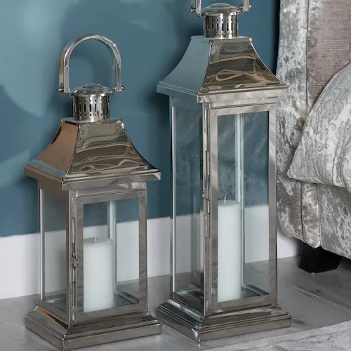 Indoor decor lanterns at EZ Living Furniture.