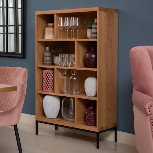 Mila Oak bookcase from EZ Living Furniture.