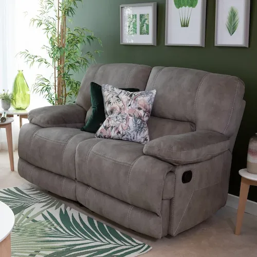 Baxter suede sofa from EZ Living Furniture.