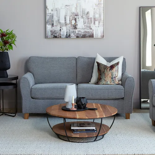 Tilly grey 3 seater sofa from EZ Living Furniture.
