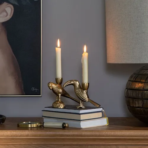 Bird Candle Holders from EZ Living Furniture. 
