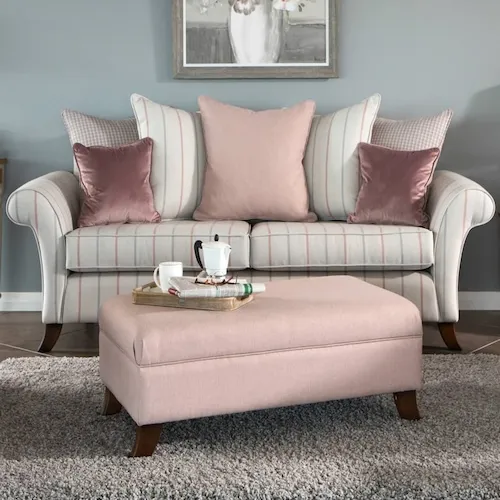 Laura striped sofa from EZ Living Furniture.