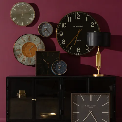 A selection of wall clocks from EZ Living Furniture.