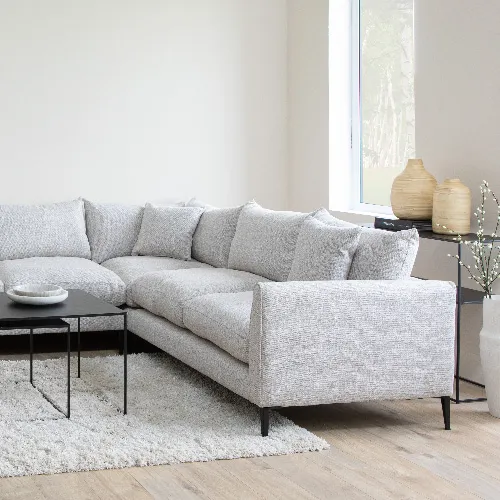 Hunter cream corner sofa from EZ Living Furniture.