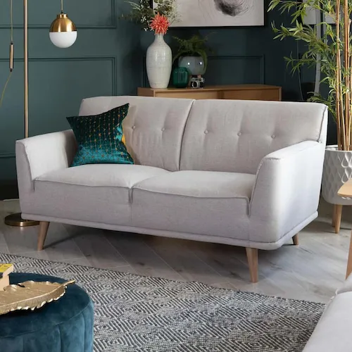 Capri cream fabric sofa from EZ Living Furniture.