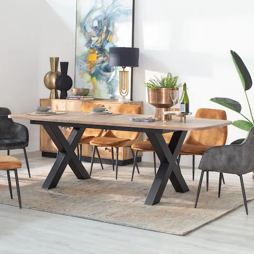 Titan extendable dining table from EZ Living Furniture.