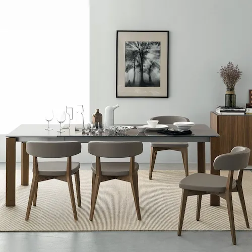Eminence extendable dining table from EZ Living Furniture.