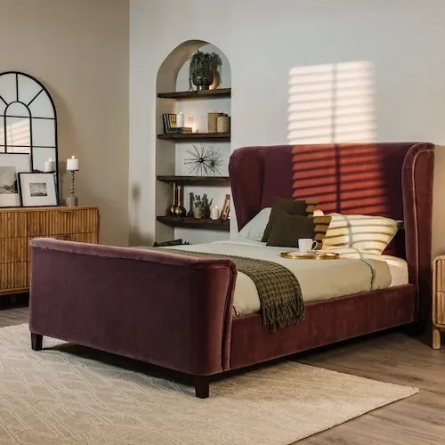 Maison Double 4ft 6 Lilac Bed Frame at EZ Living Furniture.