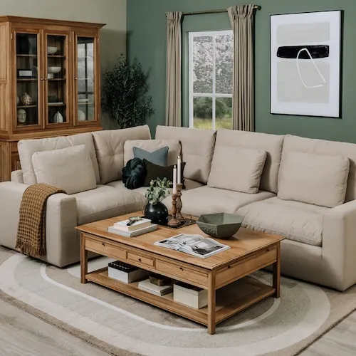 Cozy Corner Sofa from EZ Living Furniture. 