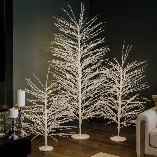 Spirit White Tree with LED Lights