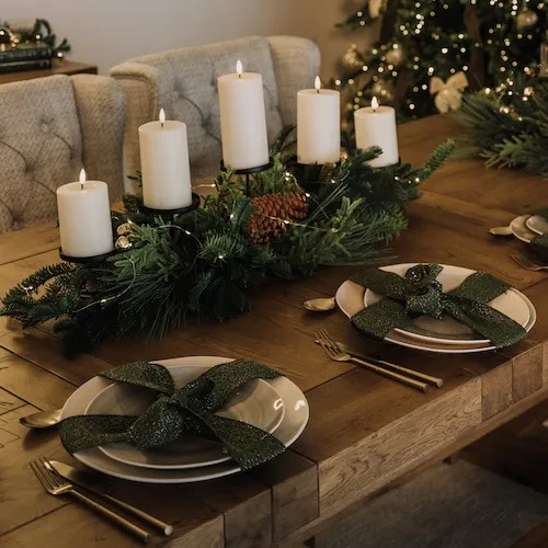 Christmas dinner parties from EZ Living Furniture.